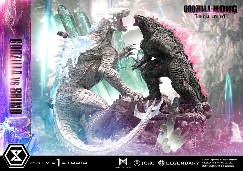 Godzilla x Kong: The New Empire Ultimate Diorama Masterline Series Statue Godzilla vs Shimo Bonus Version 86 cm - Preorder - ETA: 25.01.2027