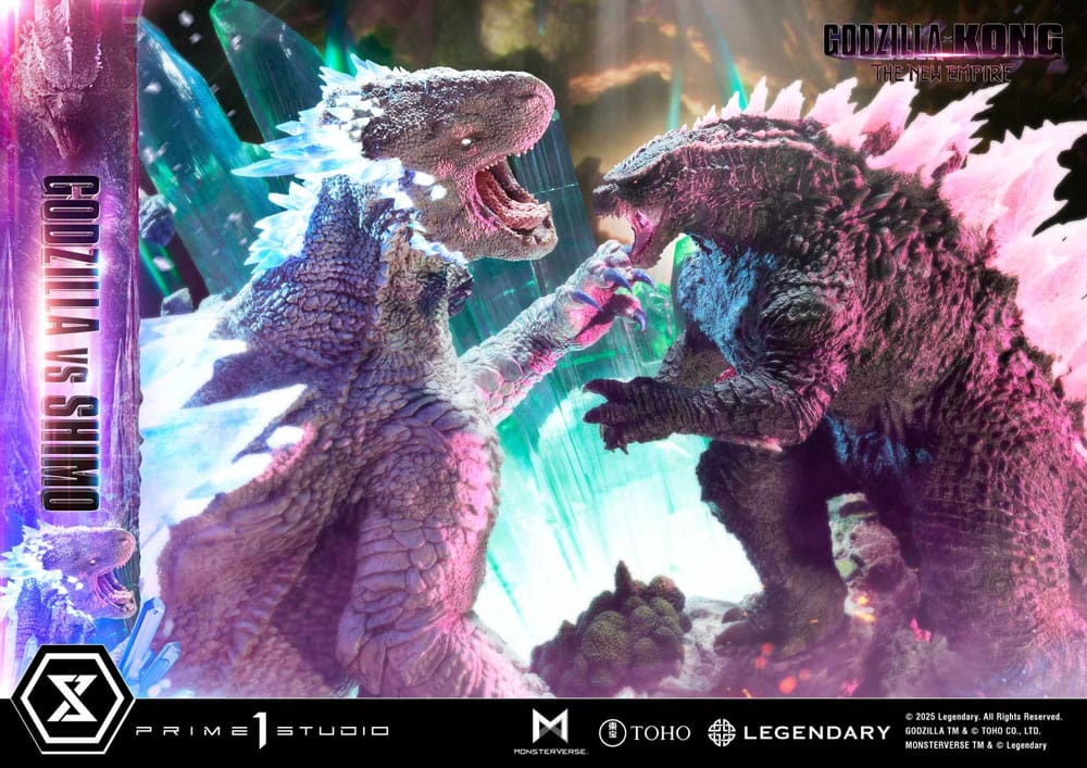 Godzilla x Kong: The New Empire Ultimate Diorama Masterline Series Statue Godzilla vs Shimo Bonus Version 86 cm - Preorder - ETA: 25.01.2027