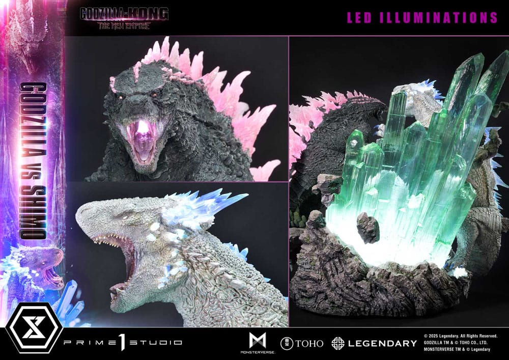 Godzilla x Kong: The New Empire Ultimate Diorama Masterline Series Statue Godzilla vs Shimo Bonus Version 86 cm - Preorder - ETA: 25.01.2027