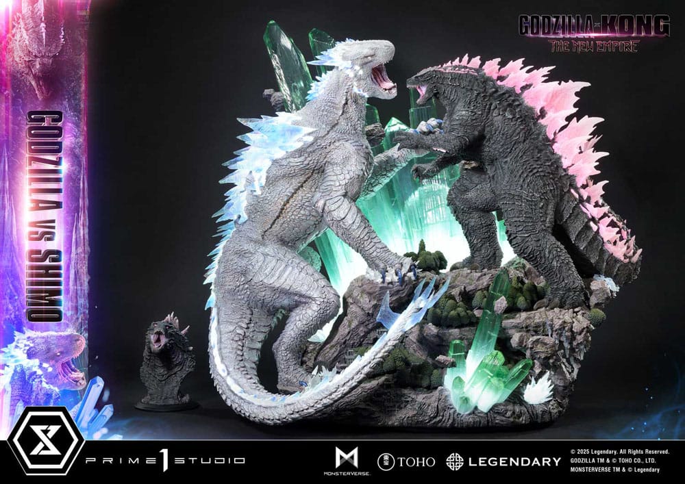 Godzilla x Kong: The New Empire Ultimate Diorama Masterline Series Statue Godzilla vs Shimo Bonus Version 86 cm - Preorder - ETA: 25.01.2027