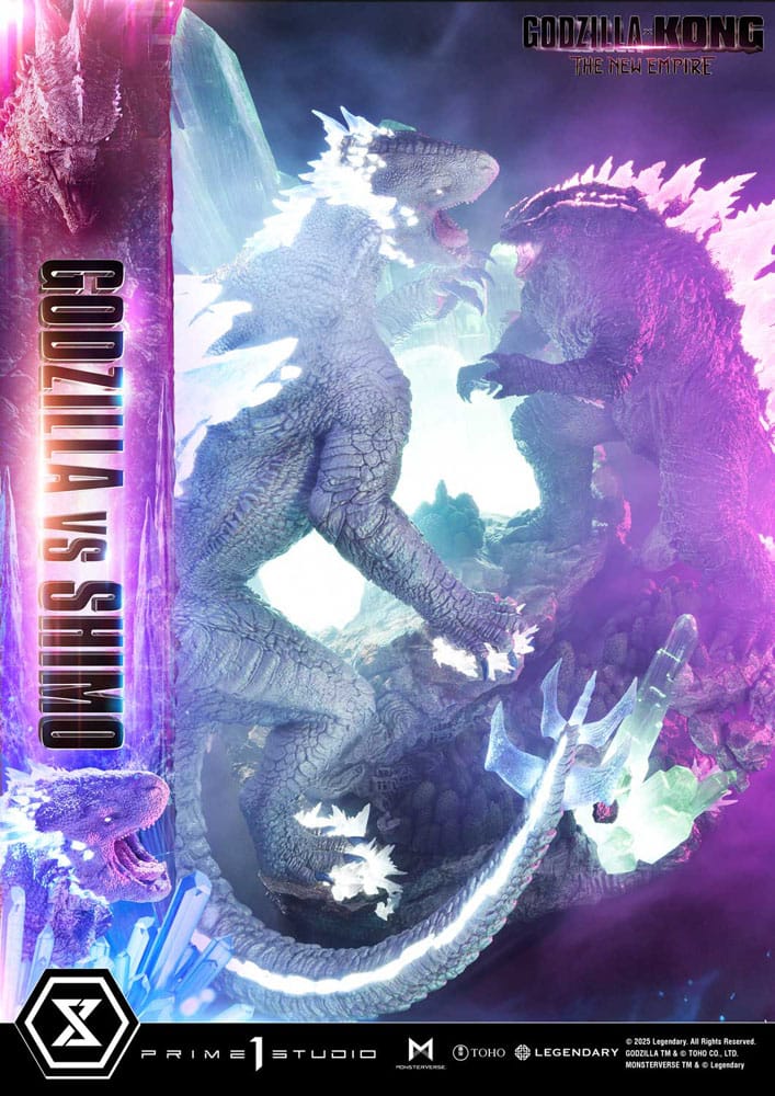 Godzilla x Kong: The New Empire Ultimate Diorama Masterline Series Statue Godzilla vs Shimo Bonus Version 86 cm - Preorder - ETA: 25.01.2027