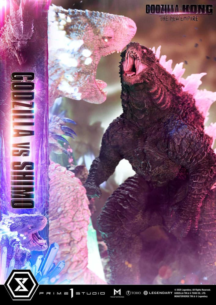 Godzilla x Kong: The New Empire Ultimate Diorama Masterline Series Statue Godzilla vs Shimo Bonus Version 86 cm - Preorder - ETA: 25.01.2027