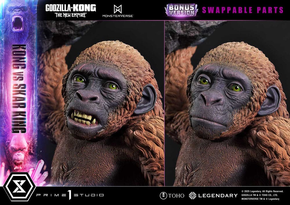 Godzilla x Kong: The New Empire Ultimate Diorama Masterline Series Statue Kong vs Skar King Bonus Version 104 cm - Preorder - ETA: 25.01.2027