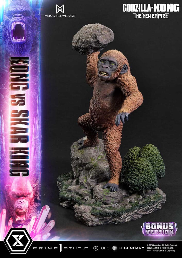 Godzilla x Kong: The New Empire Ultimate Diorama Masterline Series Statue Kong vs Skar King Bonus Version 104 cm - Preorder - ETA: 25.01.2027