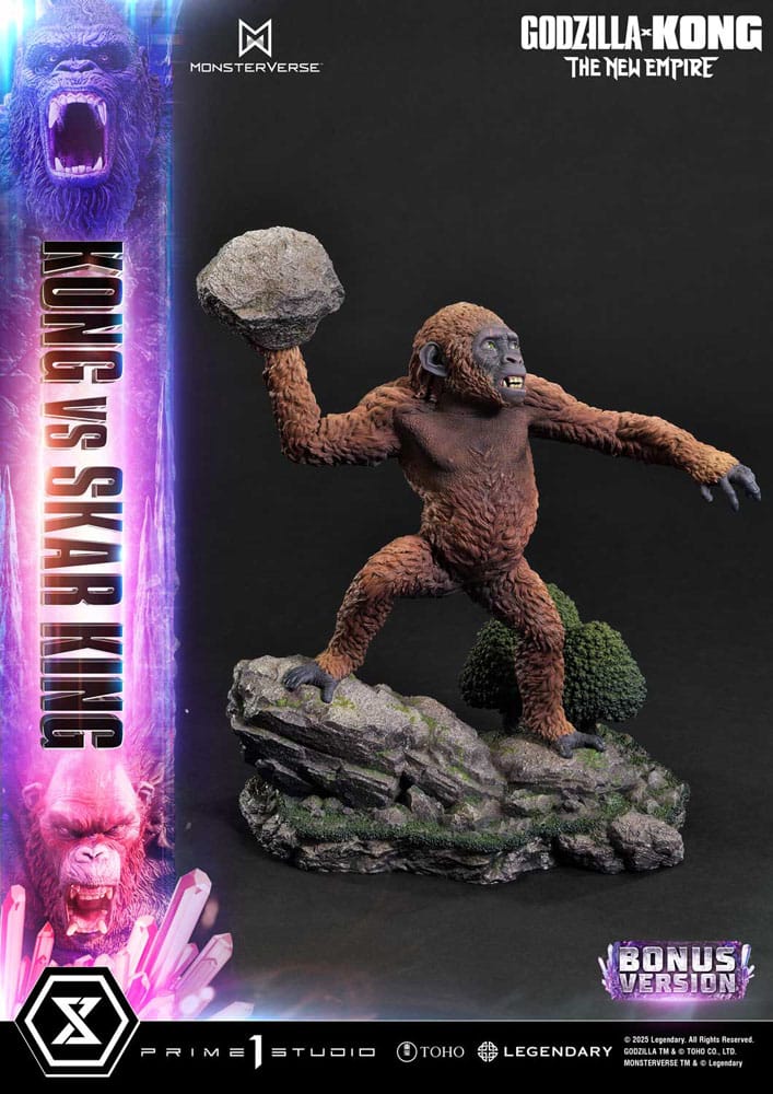 Godzilla x Kong: The New Empire Ultimate Diorama Masterline Series Statue Kong vs Skar King Bonus Version 104 cm - Preorder - ETA: 25.01.2027