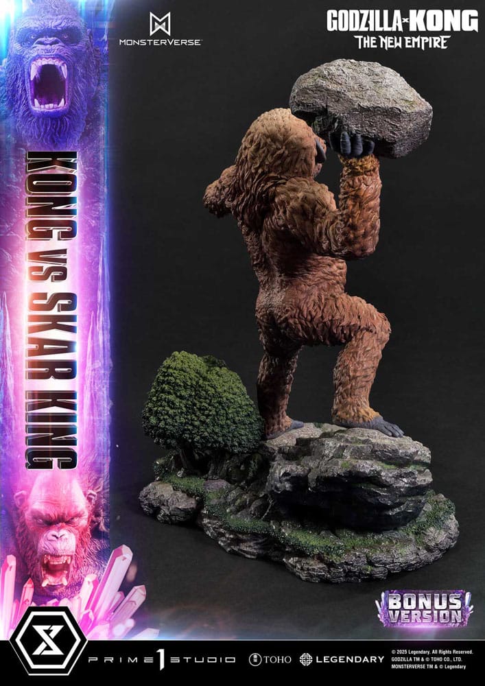 Godzilla x Kong: The New Empire Ultimate Diorama Masterline Series Statue Kong vs Skar King Bonus Version 104 cm - Preorder - ETA: 25.01.2027