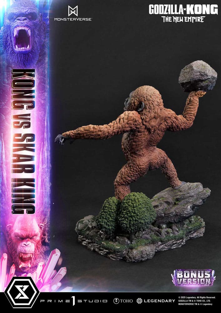 Godzilla x Kong: The New Empire Ultimate Diorama Masterline Series Statue Kong vs Skar King Bonus Version 104 cm - Preorder - ETA: 25.01.2027