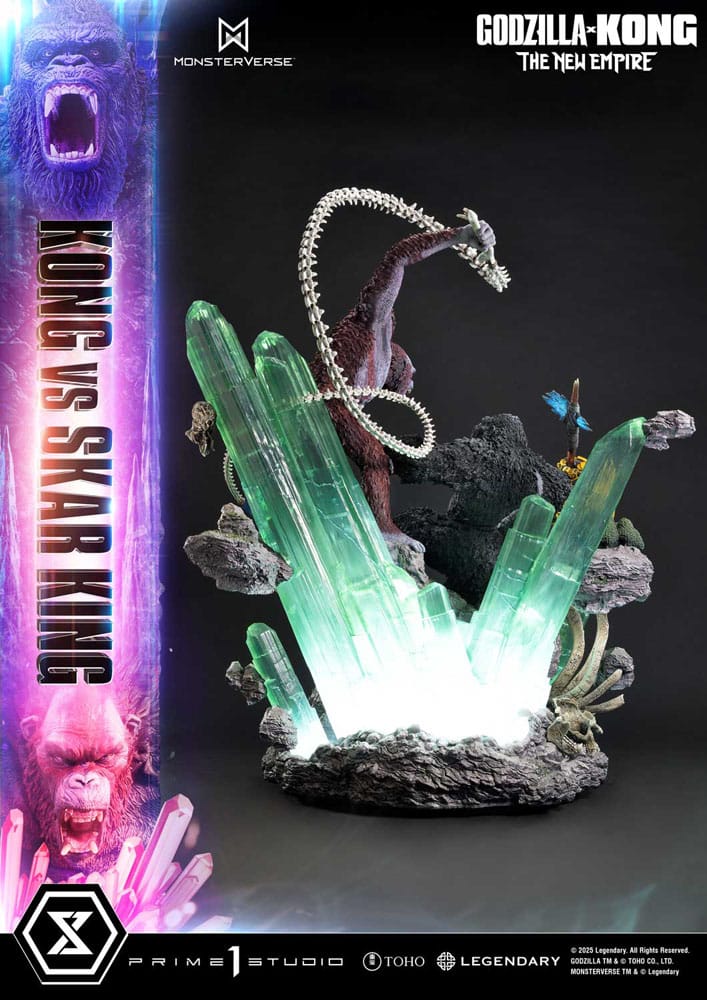 Godzilla x Kong: The New Empire Ultimate Diorama Masterline Series Statue Kong vs Skar King Bonus Version 104 cm - Preorder - ETA: 25.01.2027