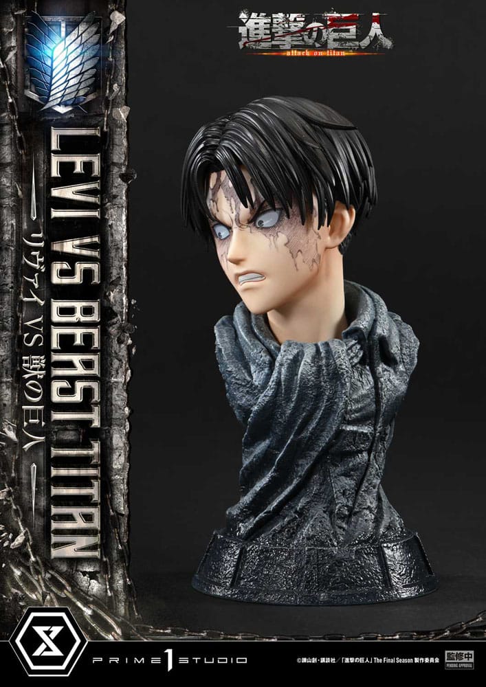 Attack on Titan Ultimate Premium Masterline Series Statue 1/4 Levi Versus Beast Titan 73 cm - Preorder - ETA: 25.04.2026