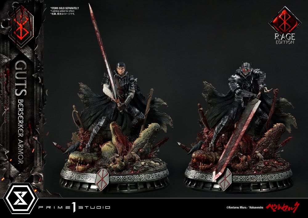 Berserk Statue 1/4 Guts Berserker Armor Rage Edition 67 cm - Preorder - ETA: 20.07.2026