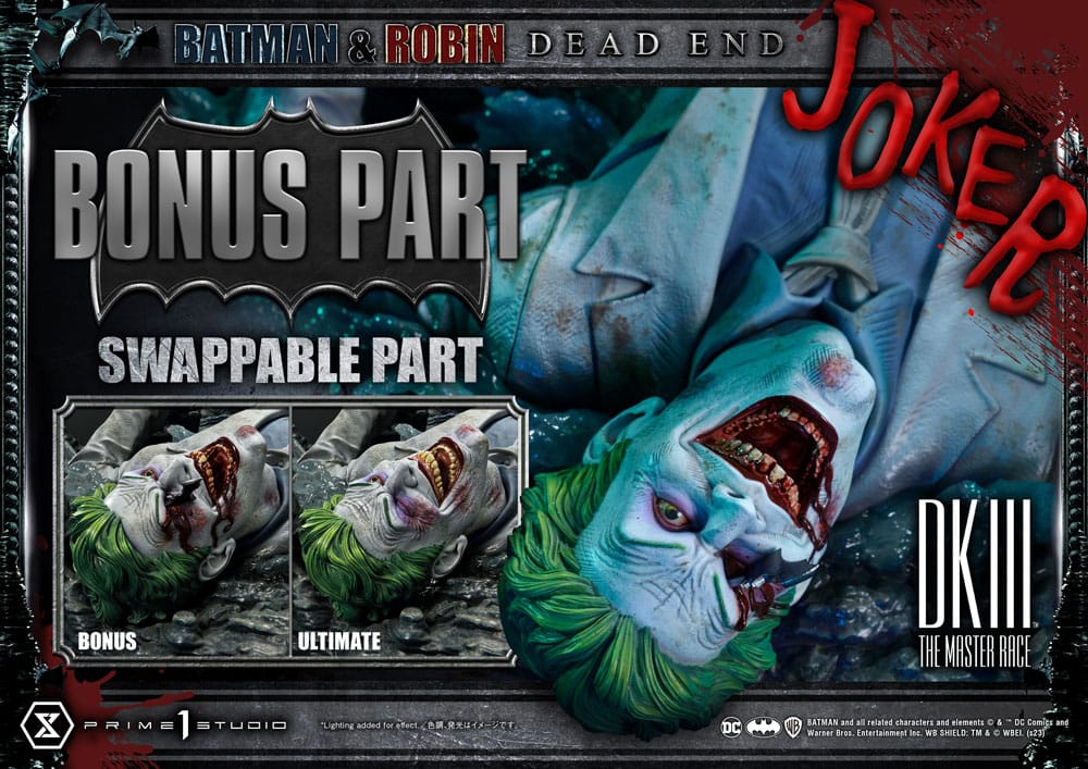 DC Comics Ultimate Premium Masterline Series Statue 1/4 Batman & Robin Dead End Ultimate Bonus Version 61 cm - Versand: 5-7 Tage nach Bestellung