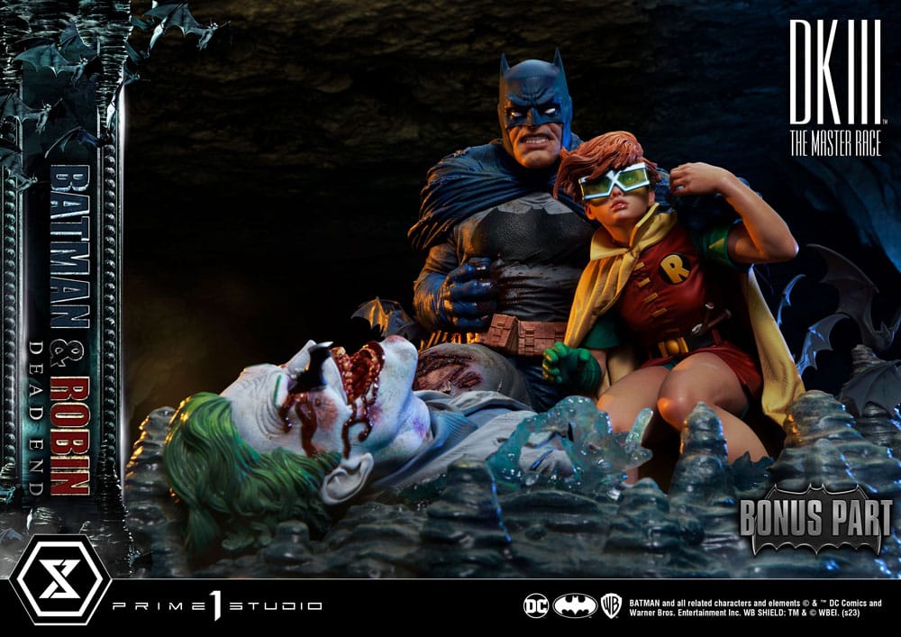 DC Comics Ultimate Premium Masterline Series Statue 1/4 Batman & Robin Dead End Ultimate Bonus Version 61 cm - Versand: 5-7 Tage nach Bestellung