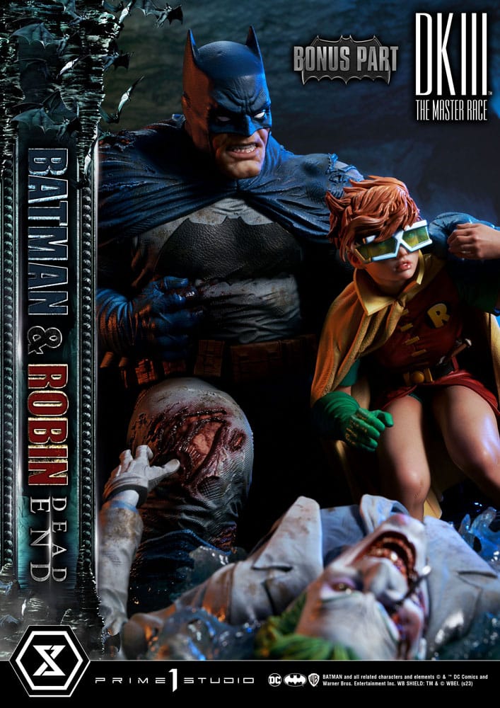 DC Comics Ultimate Premium Masterline Series Statue 1/4 Batman & Robin Dead End Ultimate Bonus Version 61 cm - Versand: 5-7 Tage nach Bestellung