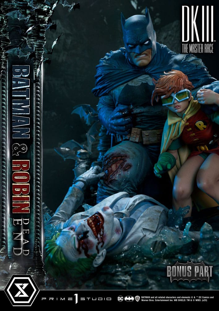 DC Comics Ultimate Premium Masterline Series Statue 1/4 Batman & Robin Dead End Ultimate Bonus Version 61 cm - Versand: 5-7 Tage nach Bestellung