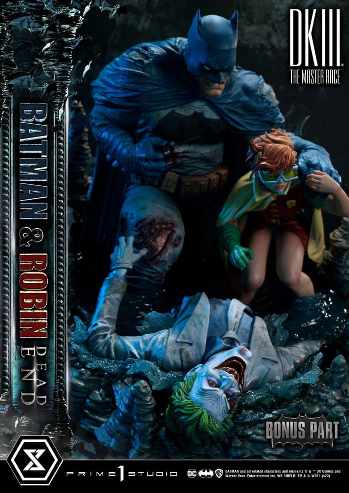 DC Comics Ultimate Premium Masterline Series Statue 1/4 Batman & Robin Dead End Ultimate Bonus Version 61 cm - Versand: 5-7 Tage nach Bestellung