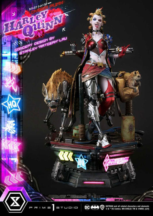 Batman Ultimate Premium Masterline Series Statue Cyberpunk Harley Quinn 60 cm - Preorder - ETA: 20.07.2026