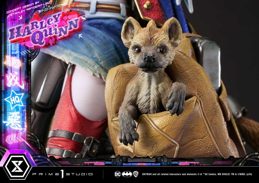 Batman Ultimate Premium Masterline Series Statue Cyberpunk Harley Quinn Deluxe Bonus Version 60 cm - Preorder - ETA: 20.07.2026