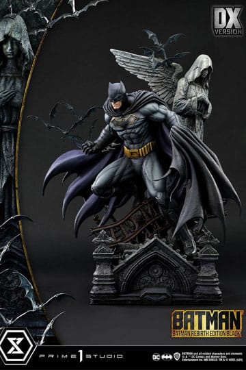 Batman Ultimate Premium Masterline Series Statue 1/4 Batman Rebirth Edition Black Deluxe Version 71 cm - Preorder - ETA: 25.03.2026