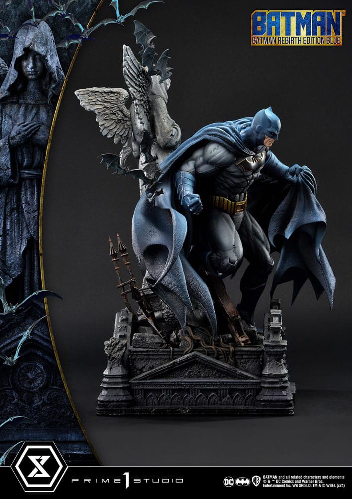 Batman Ultimate Premium Masterline Series Statue 1/4 Batman Rebirth Edition Blue Deluxe Version 71 cm - Preorder - ETA: 25.03.2026