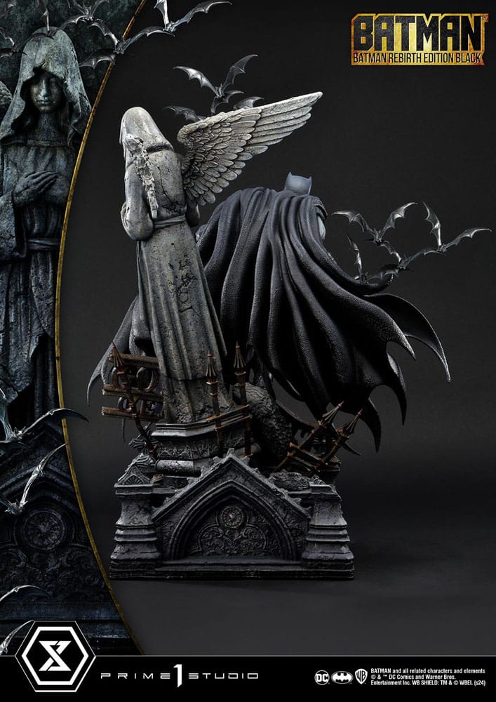 Batman Ultimate Premium Masterline Series Statue 1/4 Batman Rebirth Edition Black Deluxe Bonus Version 71 cm - Preorder - ETA: 25.03.2026
