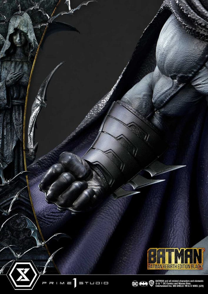 Batman Ultimate Premium Masterline Series Statue 1/4 Batman Rebirth Edition Black Deluxe Bonus Version 71 cm - Preorder - ETA: 25.03.2026