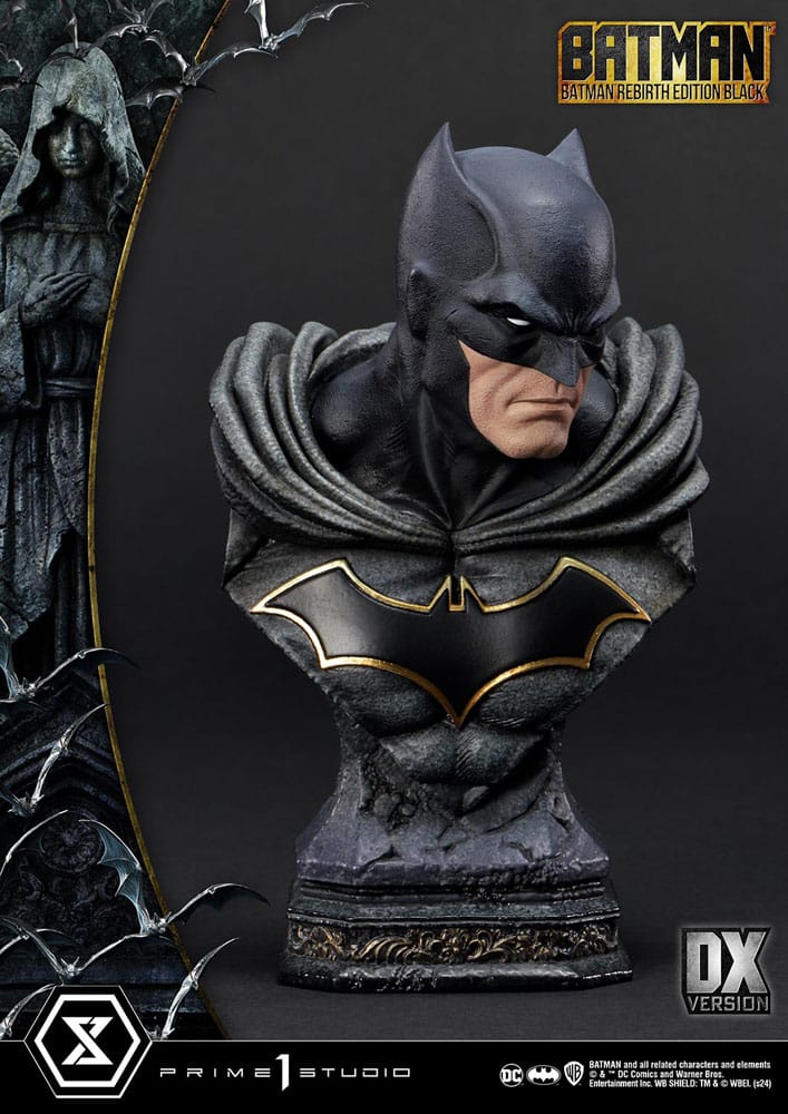 Batman Ultimate Premium Masterline Series Statue 1/4 Batman Rebirth Edition Black Deluxe Bonus Version 71 cm - Preorder - ETA: 25.03.2026