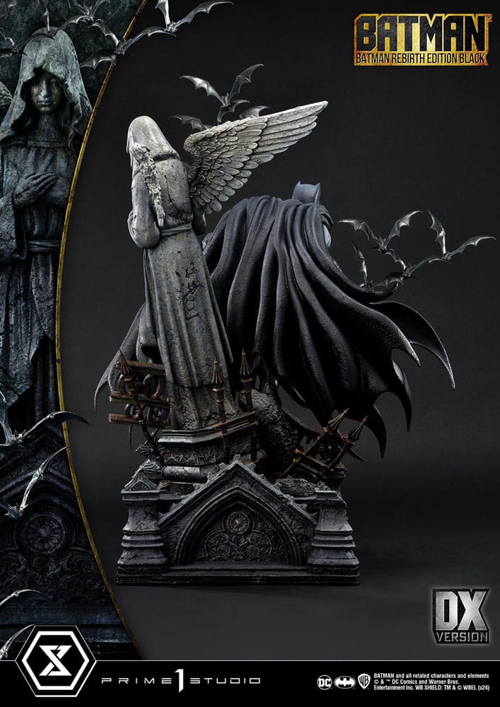Batman Ultimate Premium Masterline Series Statue 1/4 Batman Rebirth Edition Black Deluxe Bonus Version 71 cm - Preorder - ETA: 25.03.2026