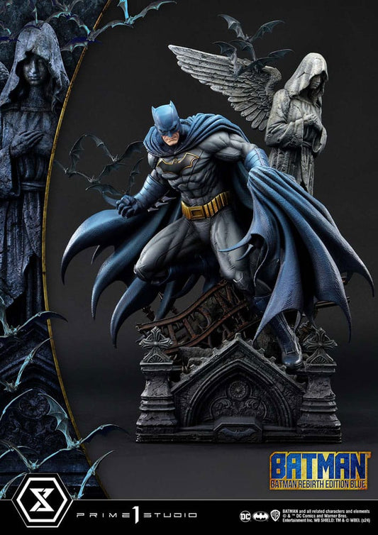 Batman Ultimate Premium Masterline Series Statue 1/4 Batman Rebirth Edition Blue 71 cm - Preorder - ETA: 25.03.2026