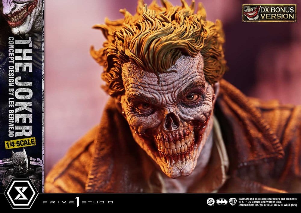 DC Comics Ultimate Premium Masterline Series Statue 1/4 The Joker (Concept Design by Lee Bermejo) DX Bonus Version 53 cm - Preorder - ETA: 25.01.2028