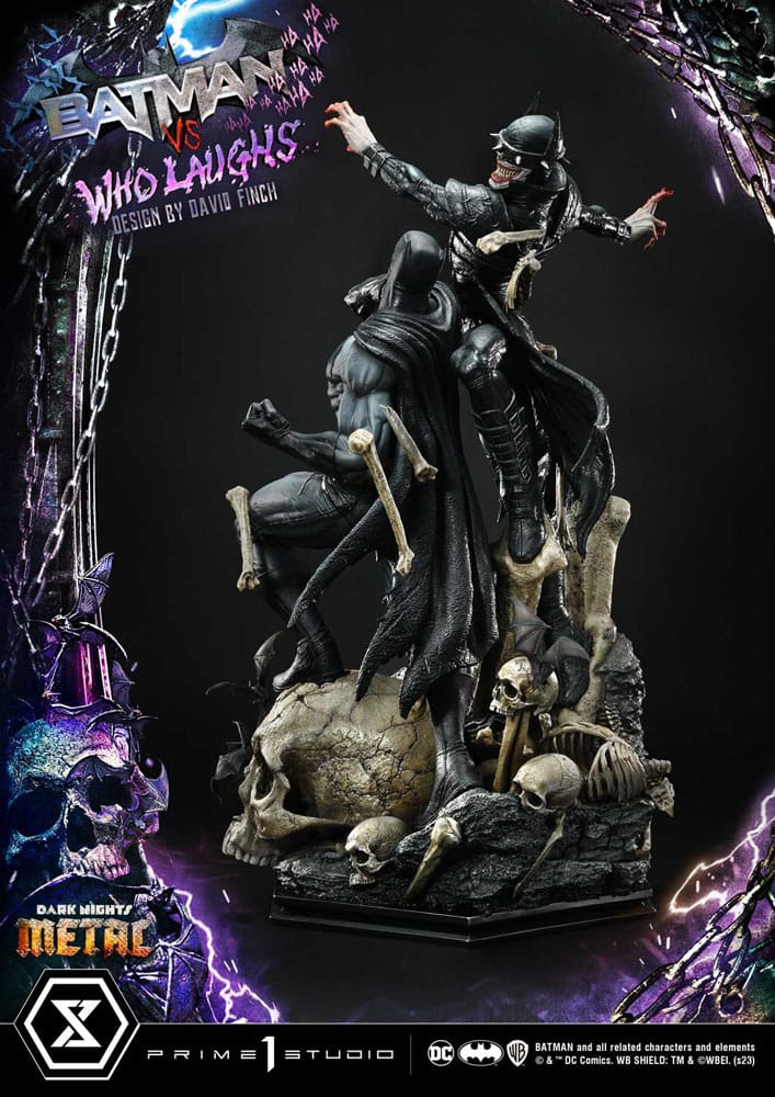 Dark Nights: Metal Ultimate Premium Masterline Series Statue 1/4 Batman VS Batman Who Laughs 67 cm - Preorder - ETA: 19.11.2025