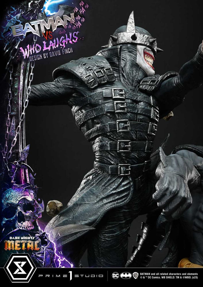 Dark Nights: Metal Ultimate Premium Masterline Series Statue 1/4 Batman VS Batman Who Laughs 67 cm - Preorder - ETA: 19.11.2025