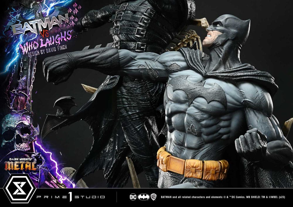 Dark Nights: Metal Ultimate Premium Masterline Series Statue 1/4 Batman VS Batman Who Laughs 67 cm - Preorder - ETA: 19.11.2025