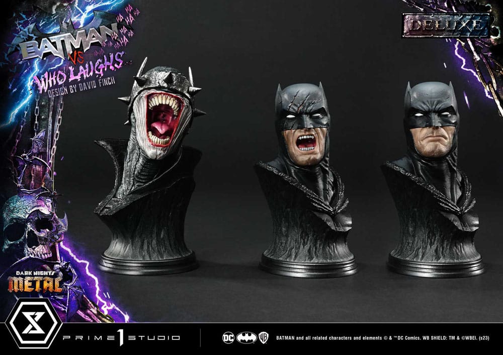 Dark Nights: Metal Ultimate Premium Masterline Series Statue 1/4 Batman VS Batman Who Laughs Deluxe Bonus Version 67 cm - Preorder - ETA: 19.11.2025
