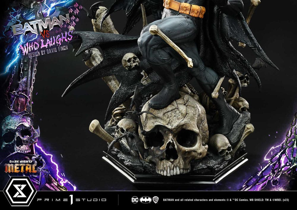 Dark Nights: Metal Ultimate Premium Masterline Series Statue 1/4 Batman VS Batman Who Laughs Deluxe Bonus Version 67 cm - Preorder - ETA: 19.11.2025