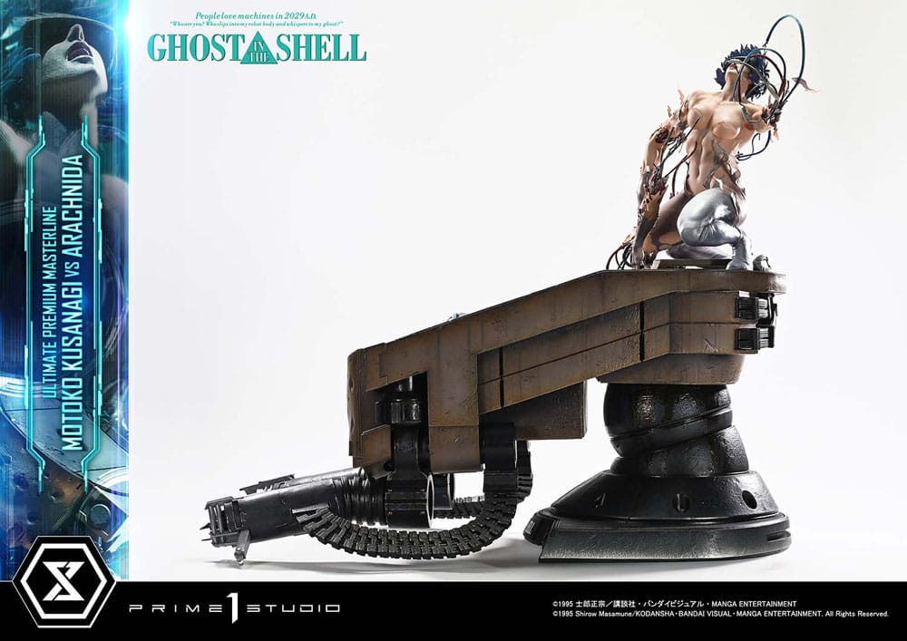 Ghost in the Shell Ultimate Premium Masterline Series Statue 1/4 Motoko Kusanagi vs Arachnida 68 cm - Preorder - ETA: 25.06.2027