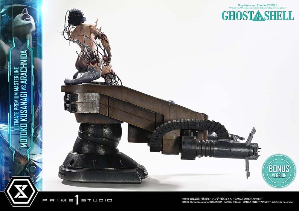 Ghost in the Shell Ultimate Premium Masterline Series Statue 1/4 Motoko Kusanagi vs Arachnida Bonus Version 68 cm - Preorder - ETA: 25.06.2027