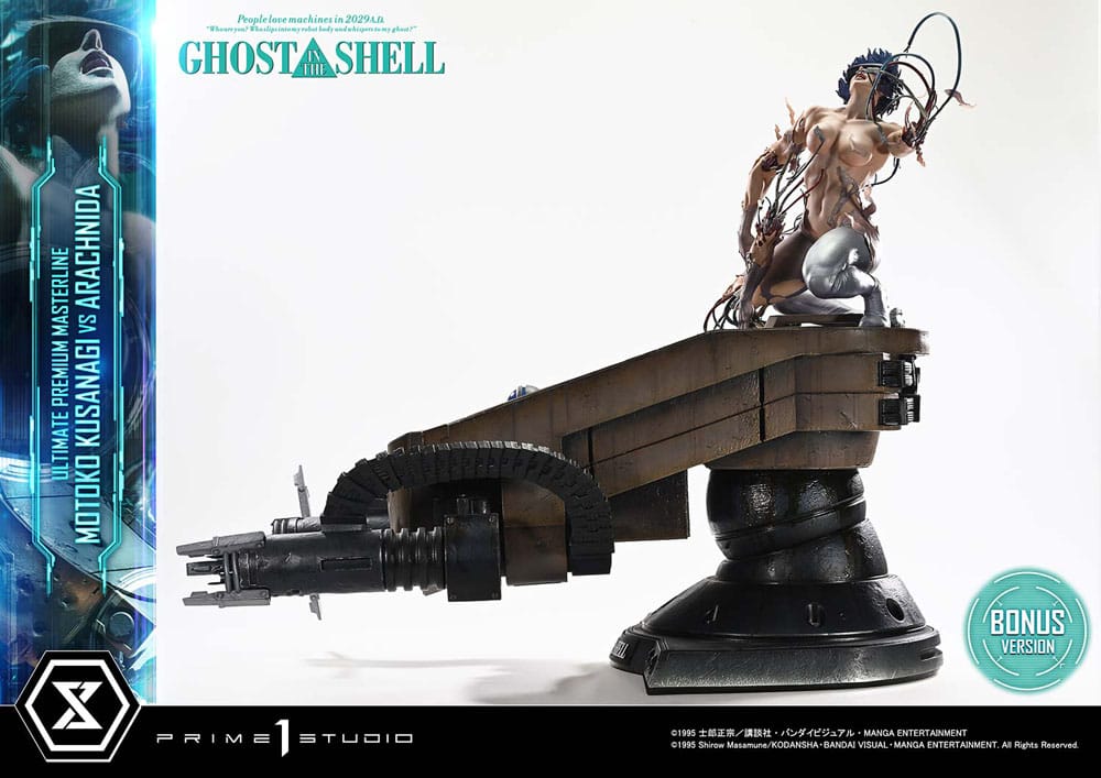Ghost in the Shell Ultimate Premium Masterline Series Statue 1/4 Motoko Kusanagi vs Arachnida Bonus Version 68 cm - Preorder - ETA: 25.06.2027