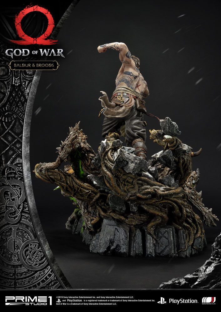God of War (2018) Statue Baldur & Broods 62 cm - Preorder - ETA: 20.12.2025