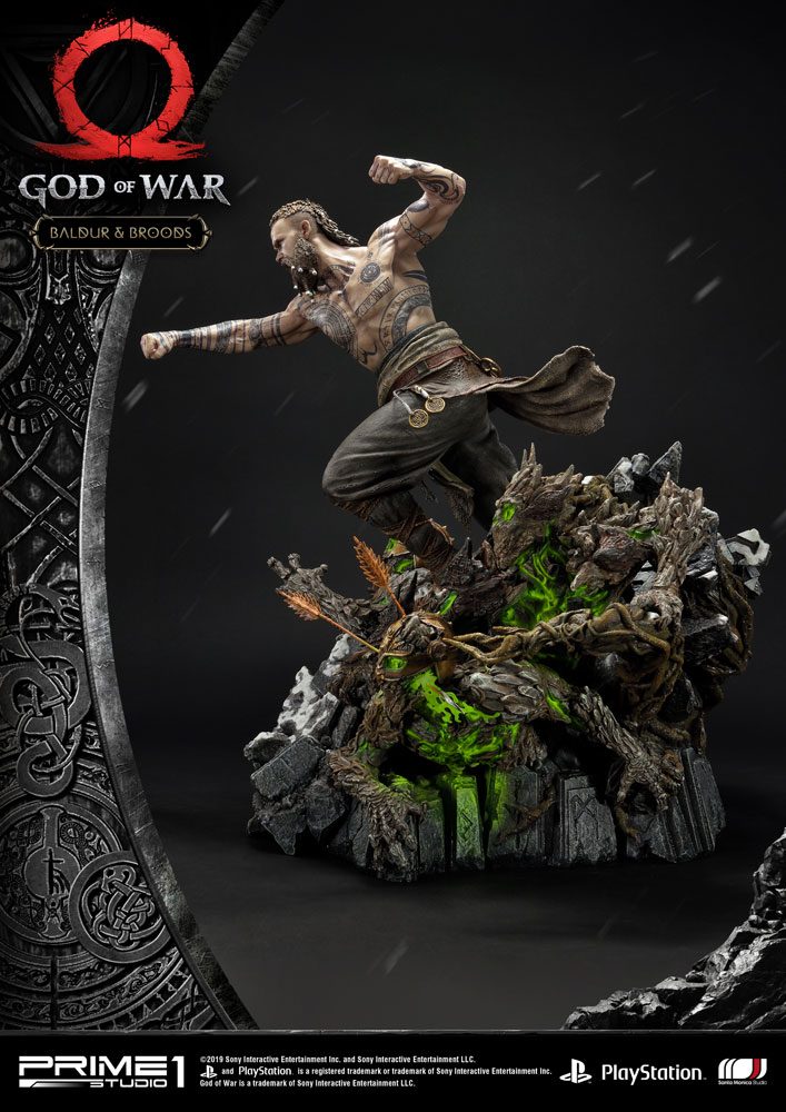 God of War (2018) Statue Baldur & Broods 62 cm - Preorder - ETA: 20.12.2025