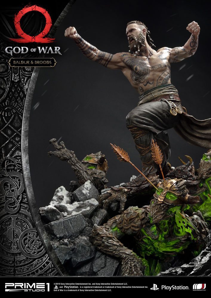 God of War (2018) Statue Baldur & Broods 62 cm - Preorder - ETA: 20.12.2025