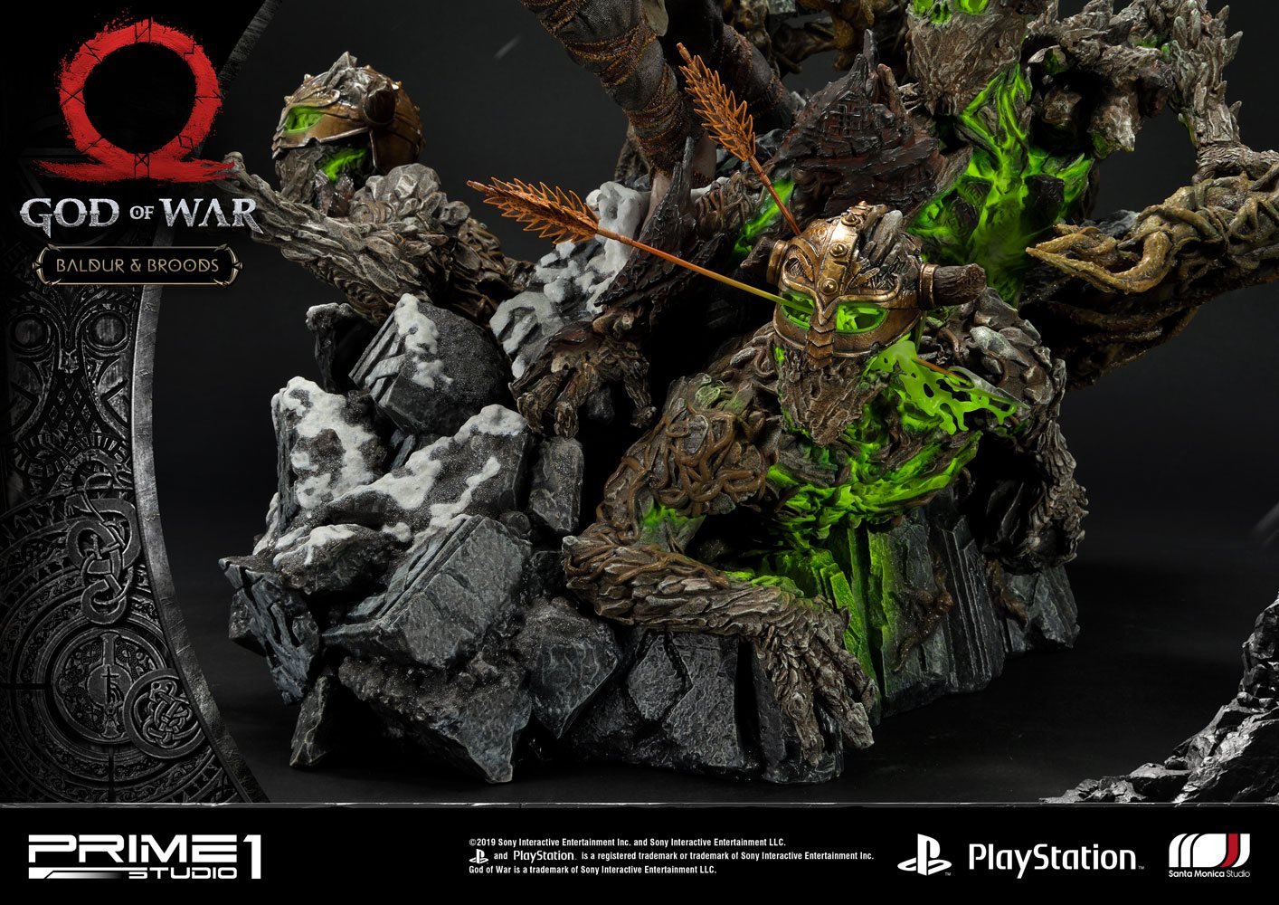 God of War (2018) Statue Baldur & Broods 62 cm - Preorder - ETA: 20.12.2025