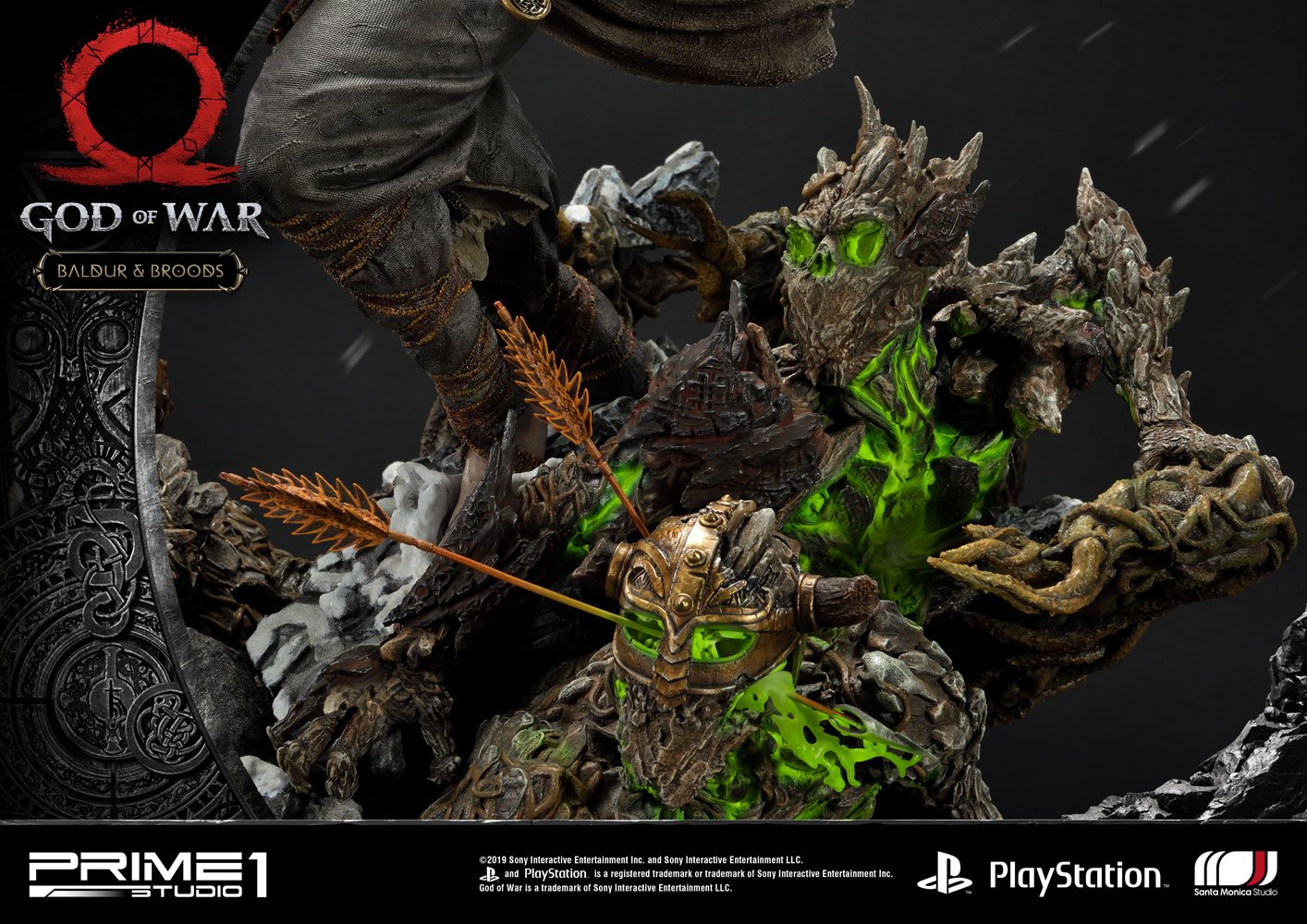 God of War (2018) Statue Baldur & Broods 62 cm - Preorder - ETA: 20.12.2025