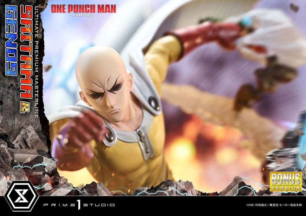 One-Punch Man Ultimate Premium Masterline Series Statue 1/4 Saitama & Genos DX Bonus Version 73 cm - Preorder - ETA: 27.12.2027