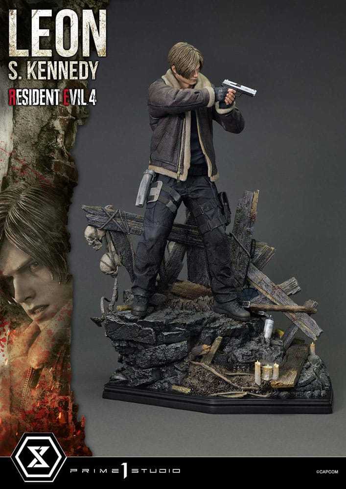 Resident Evil 4 Ultimate Premium Masterline Series Statue 1/4 Leon S. Kennedy 64 cm - Preorder - ETA: 25.10.2026