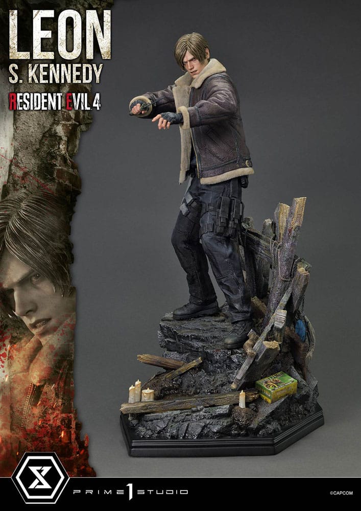 Resident Evil 4 Ultimate Premium Masterline Series Statue 1/4 Leon S. Kennedy 64 cm - Preorder - ETA: 25.10.2026