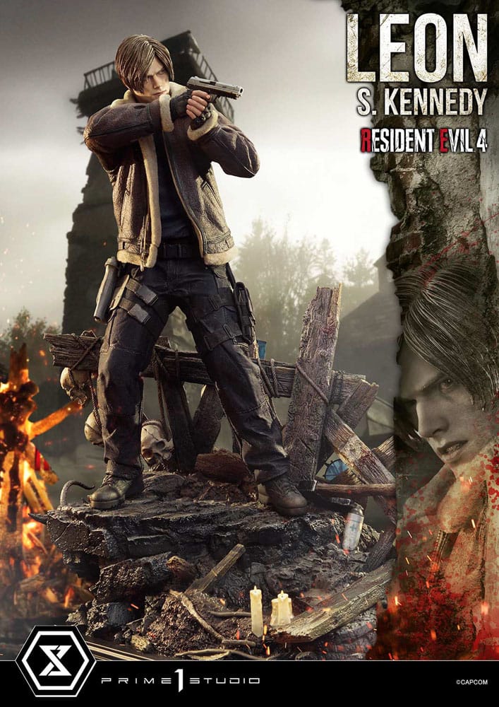 Resident Evil 4 Ultimate Premium Masterline Series Statue 1/4 Leon S. Kennedy 64 cm - Preorder - ETA: 25.10.2026