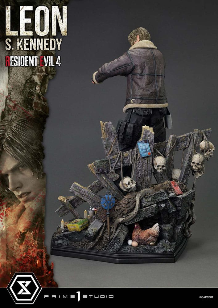 Resident Evil 4 Ultimate Premium Masterline Series Statue 1/4 Leon S. Kennedy 64 cm - Preorder - ETA: 25.10.2026