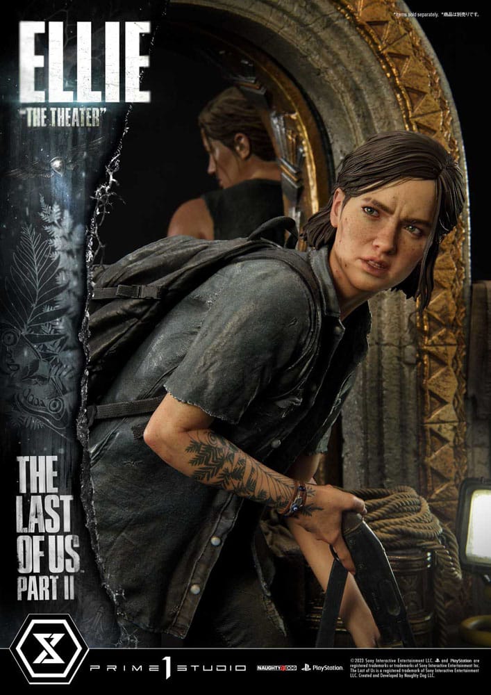 The Last of Us Part II Ultimate Premium Masterline Series Statue 1/4 Ellie "The Theater" Bonus Version 58 cm - Versand: 5-7 Tage nach Bestellung