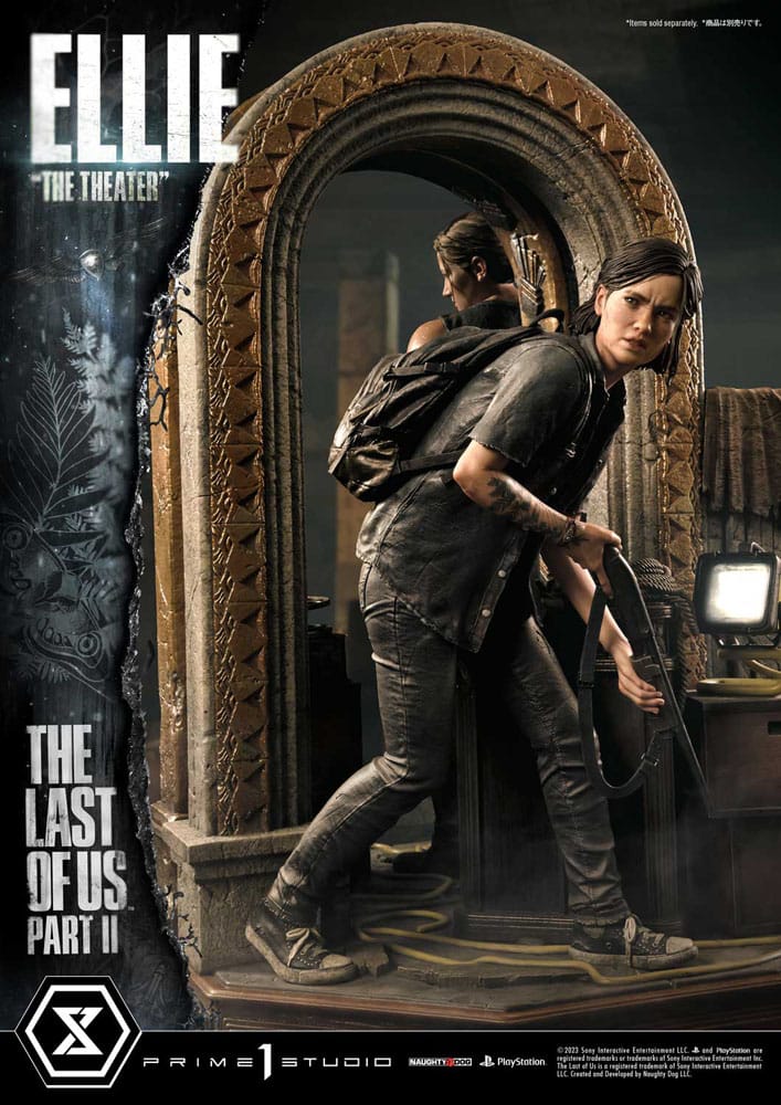 The Last of Us Part II Ultimate Premium Masterline Series Statue 1/4 Ellie "The Theater" Bonus Version 58 cm - Versand: 5-7 Tage nach Bestellung