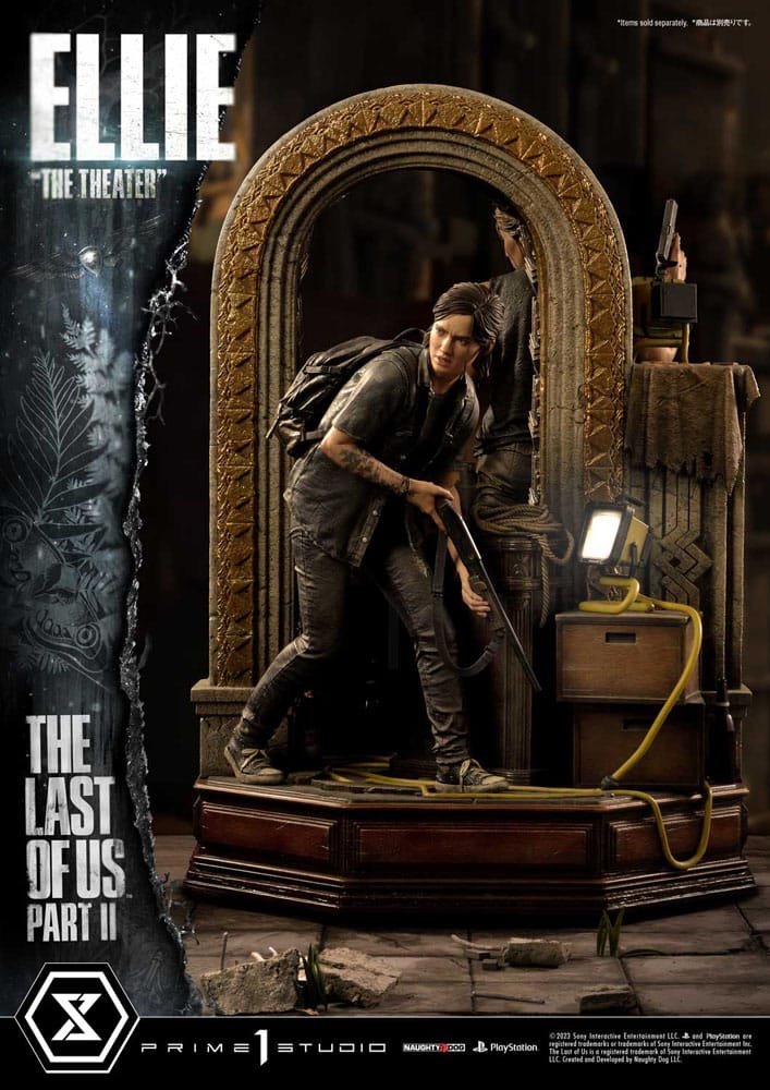 The Last of Us Part II Ultimate Premium Masterline Series Statue 1/4 Ellie "The Theater" Bonus Version 58 cm - Versand: 5-7 Tage nach Bestellung